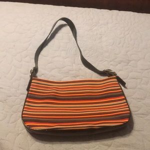 Donald J. Pliner striped bag